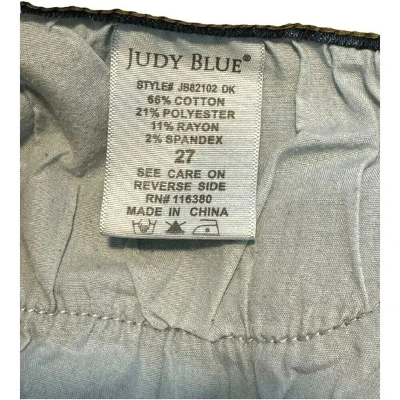 Judy Blue‎ Women's Relaxed Fit Jeans Size 27 Medium Wash Mid-Rise Comfortable - Picture 6 of 7